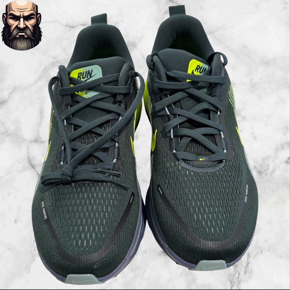 Nike Vomero 18 Wide Mens Size 10 WIDE Running Shoes Seaweed IF0514-300 New - Picture 4 of 7